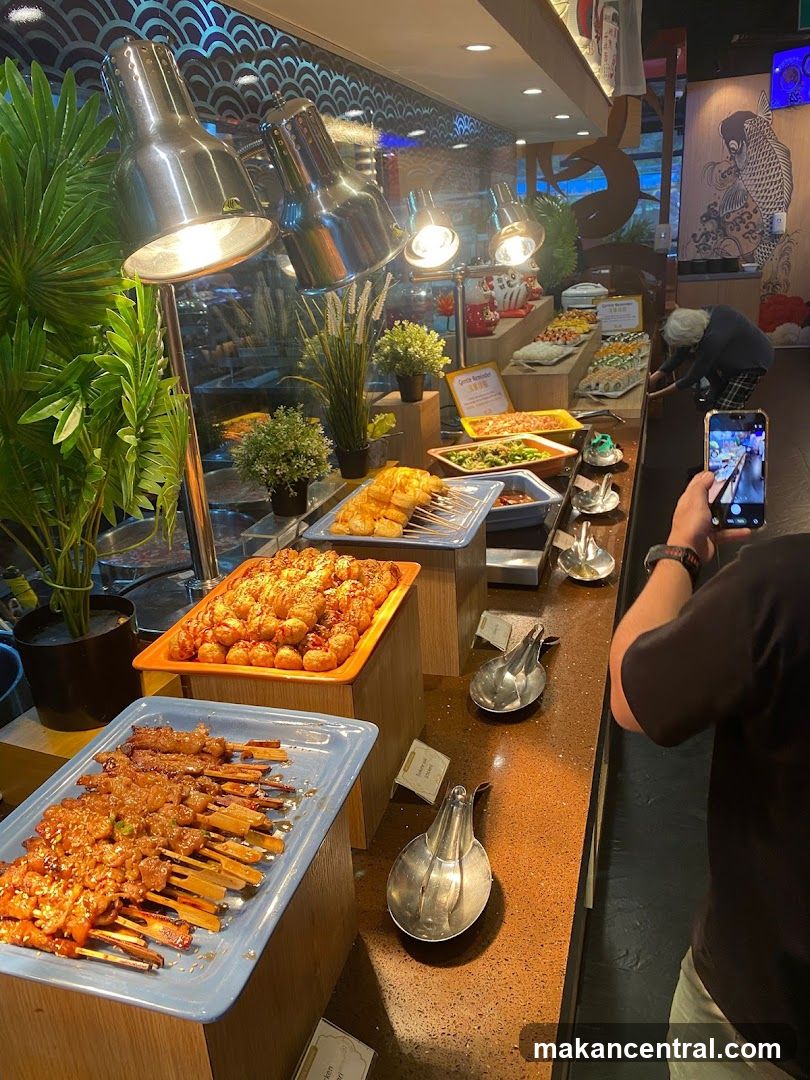 Buffet Food Display