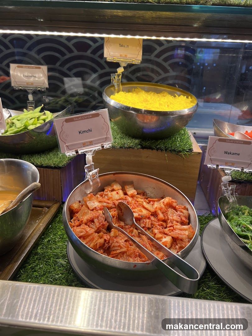Salad Station Display