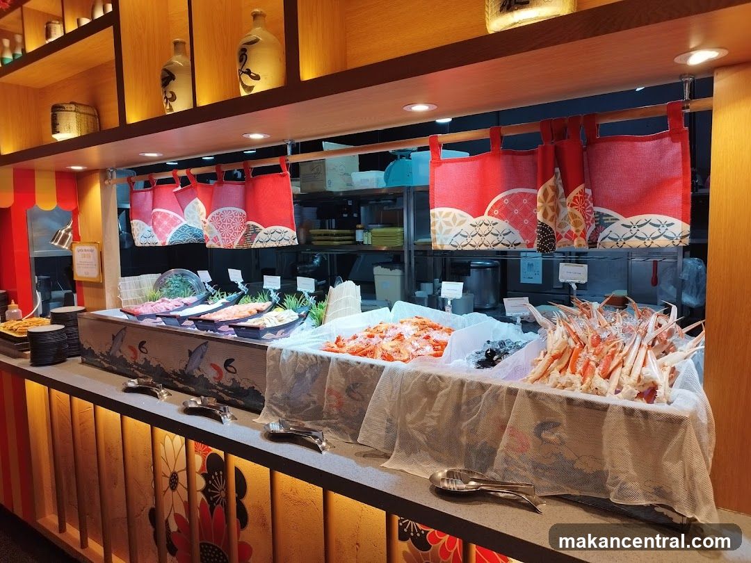 Seafood Buffet Display