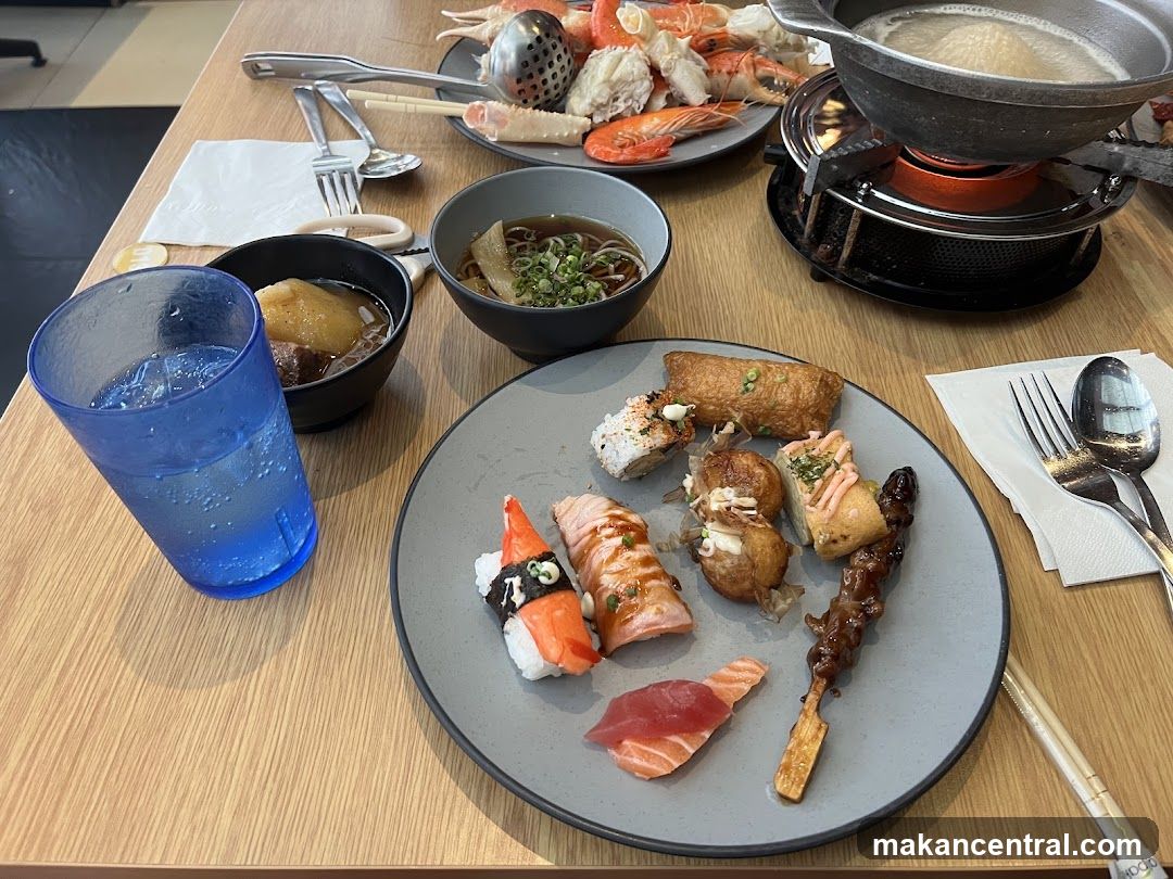 Assortment of Japanese Food