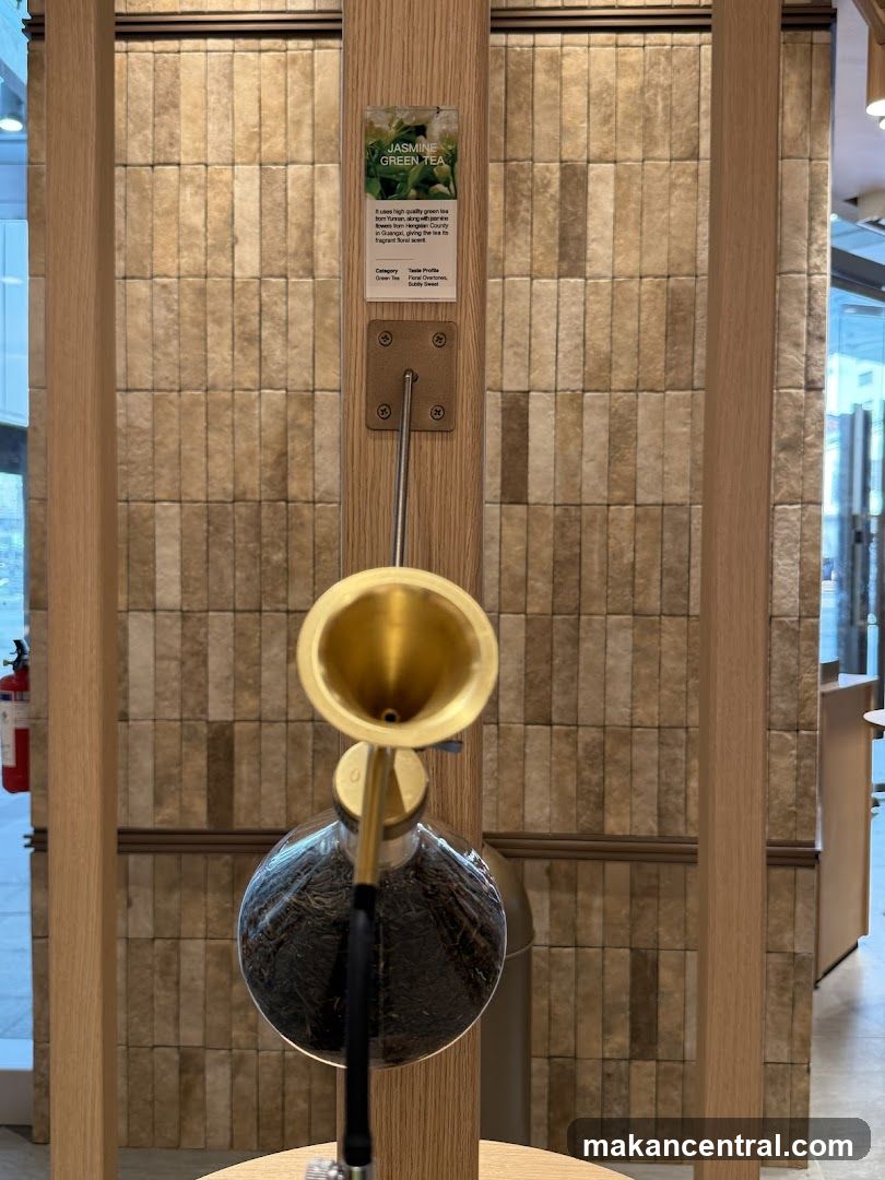 Jasmine Green Tea Display