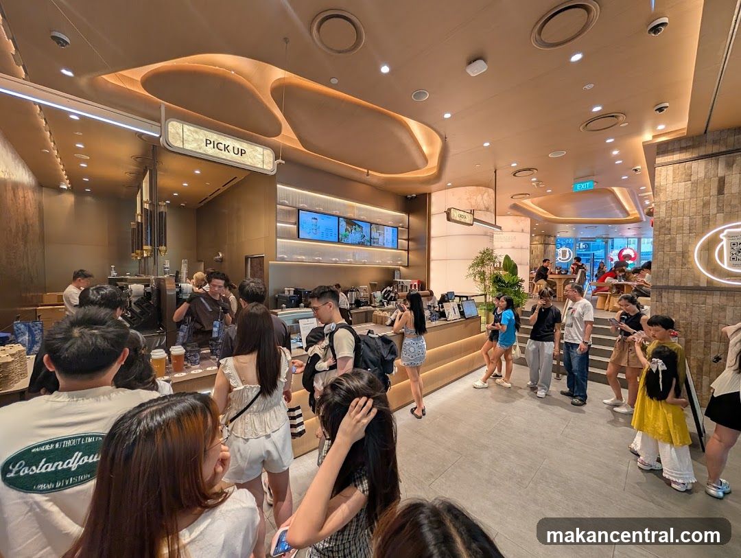 Busy Cafe Interior