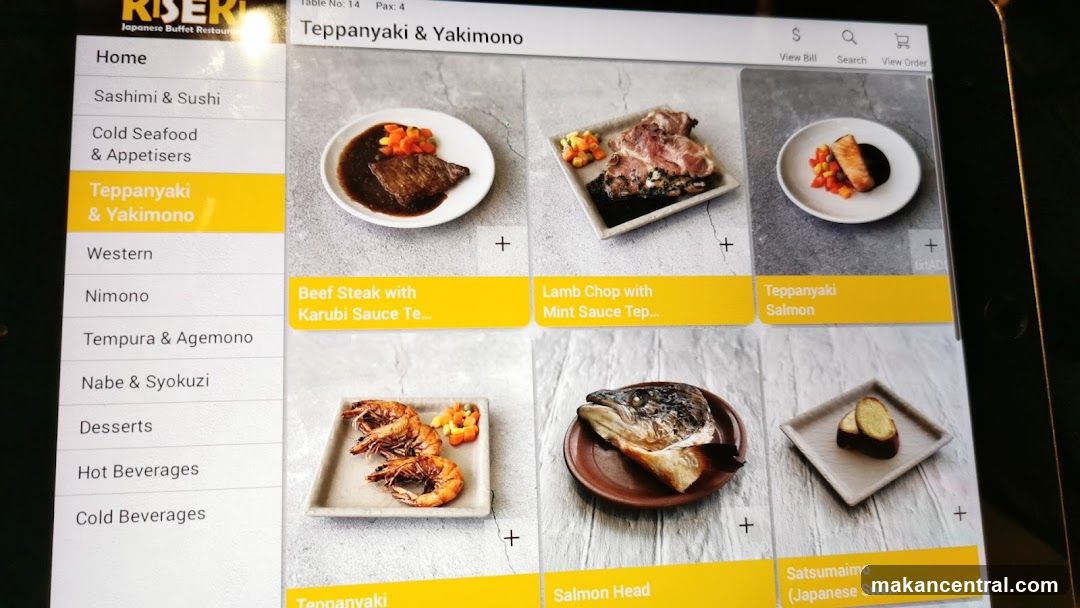 Teppanyaki & Yakimono