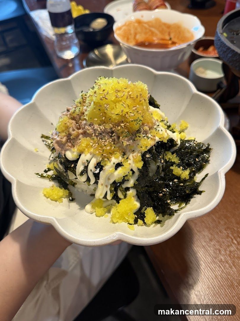 Tuna and Seaweed Rice Bowl