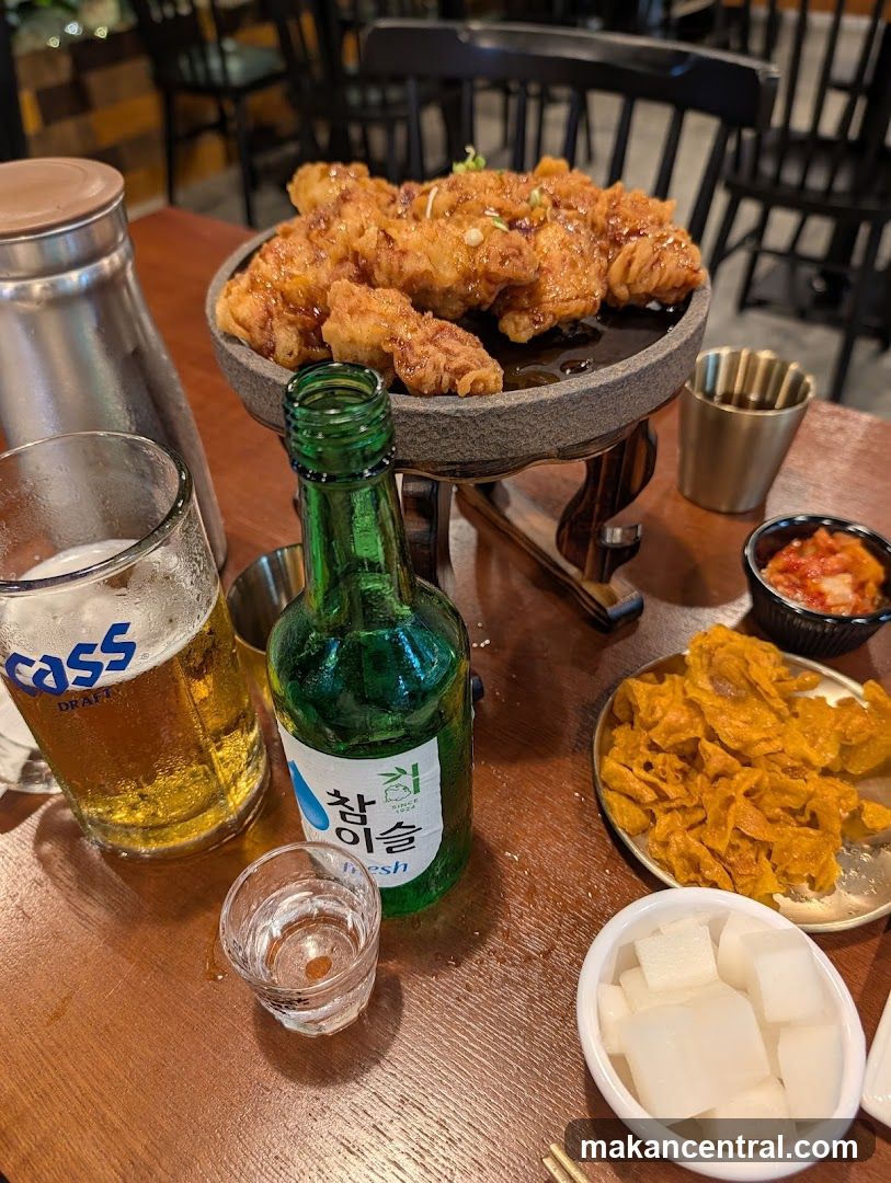 Fried Chicken and Drinks
