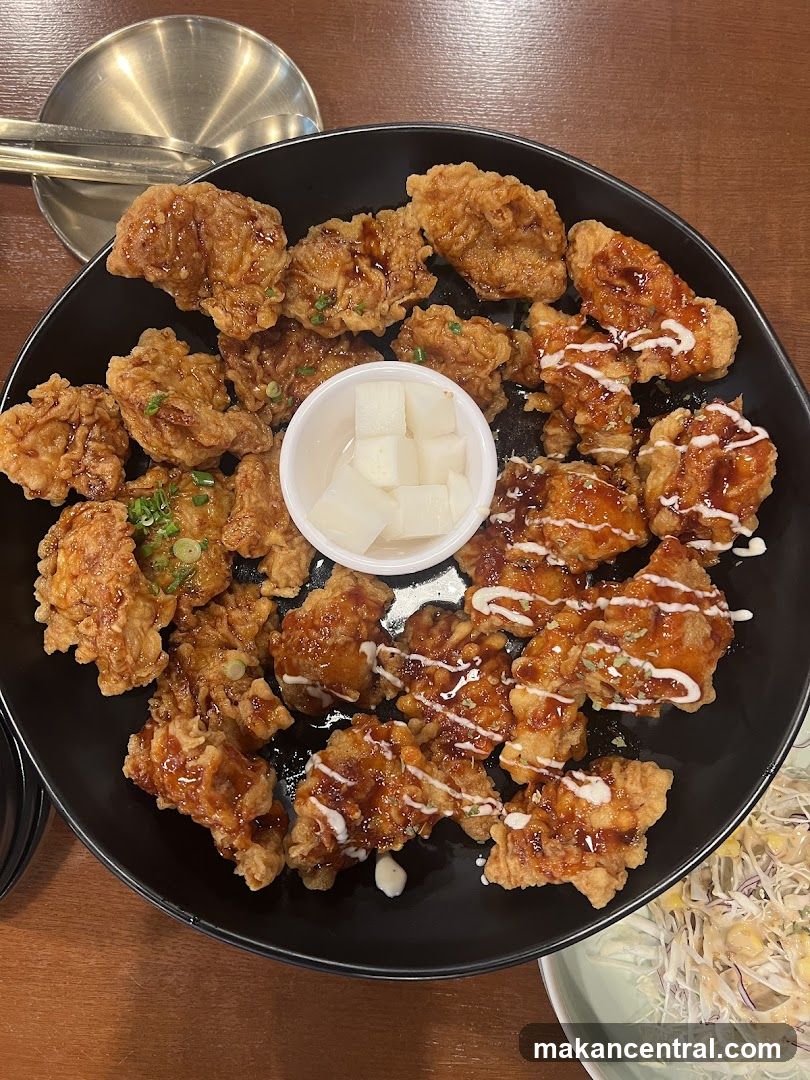 Fried Chicken with Pickled Radish