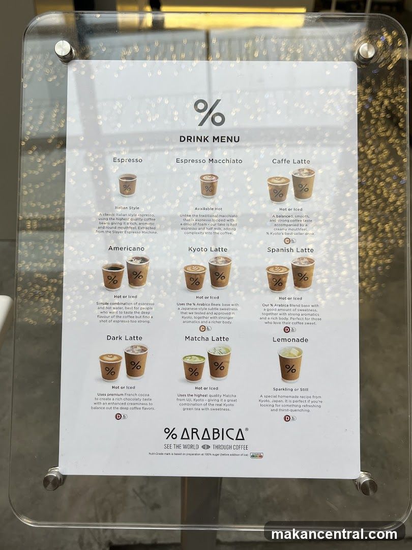 DRINK MENU