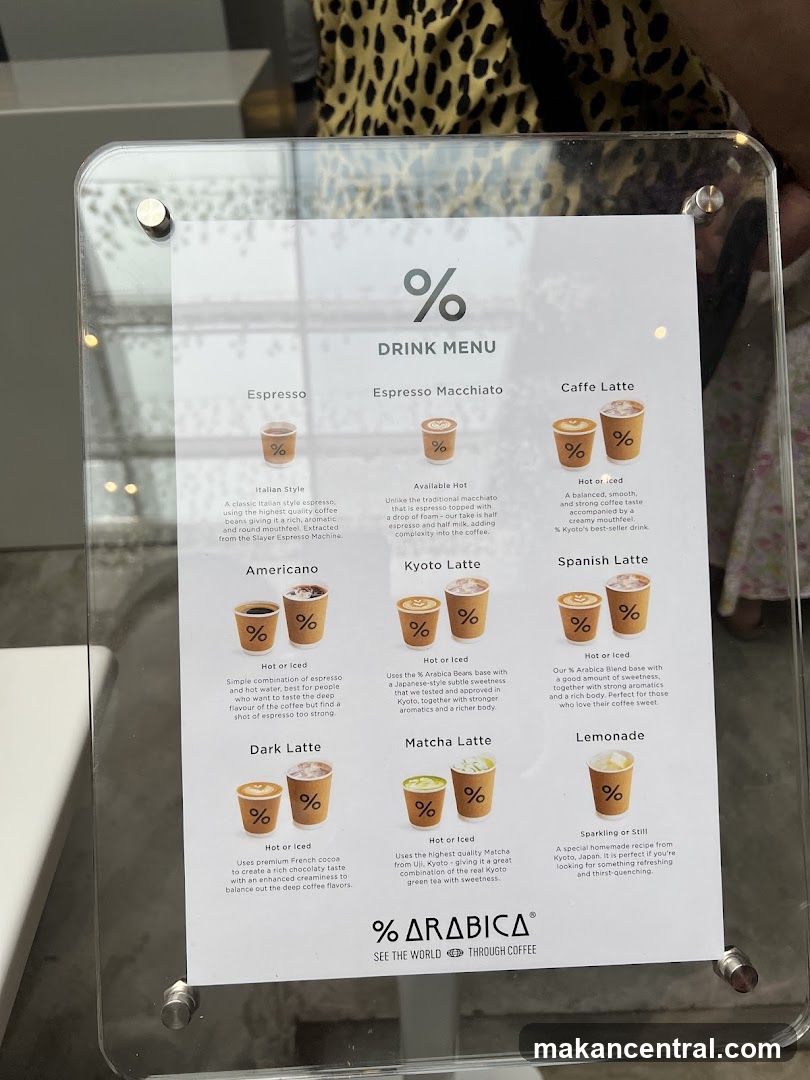 DRINK MENU