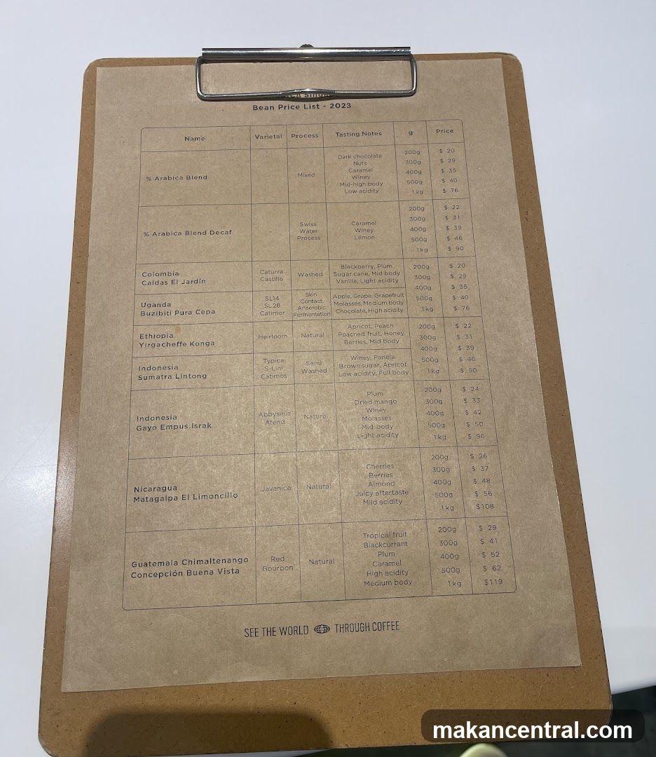 Bean Price List - 2023