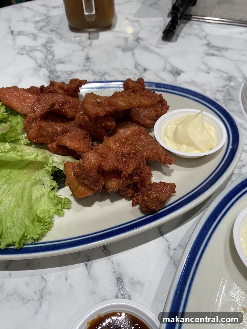 Fried Chicken with Mayonnaise