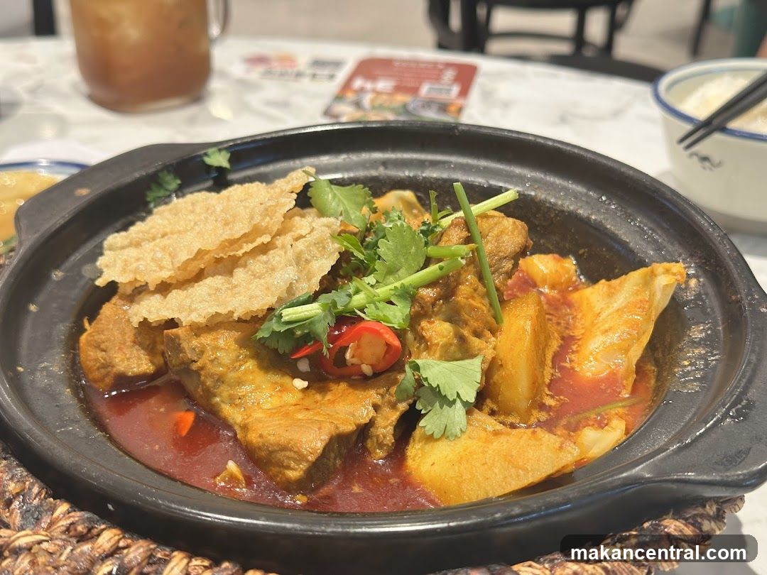 Curry Dish with Crispy Topping