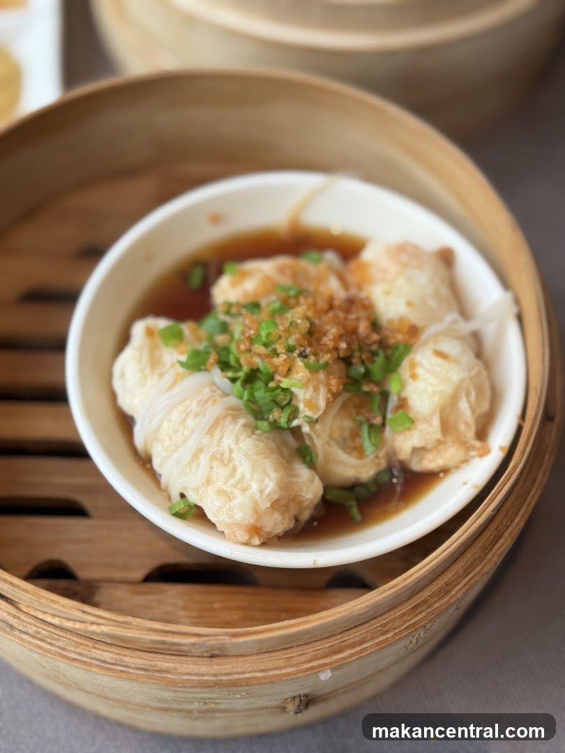 Steamed Tofu Skin Rolls