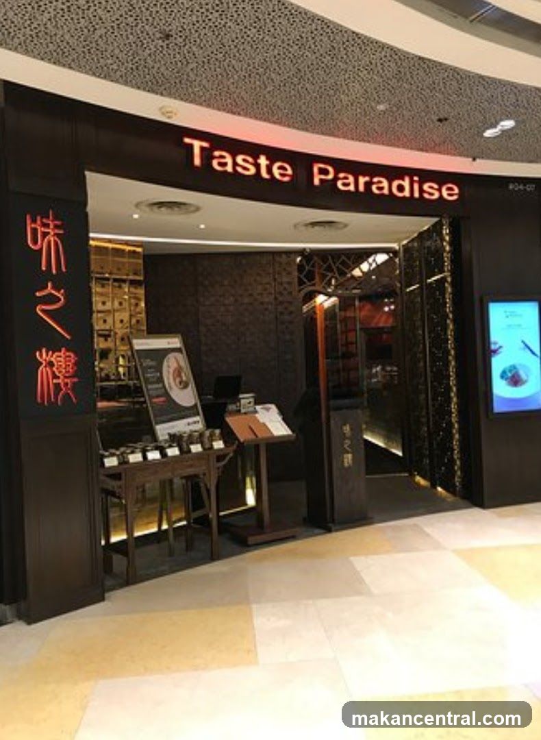 Taste Paradise 味之楼 at Ion Orchard