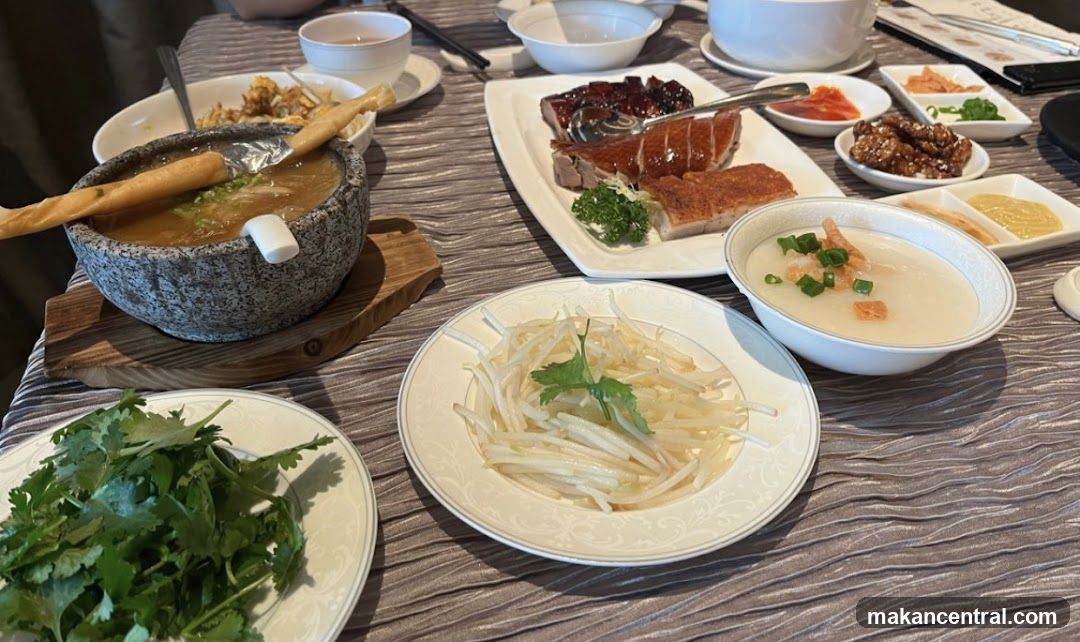 Table with Assorted Dishes