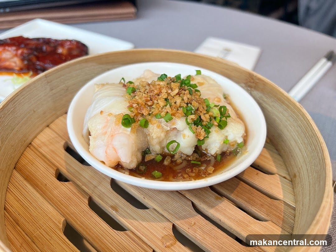 Steamed Shrimp Rice Rolls