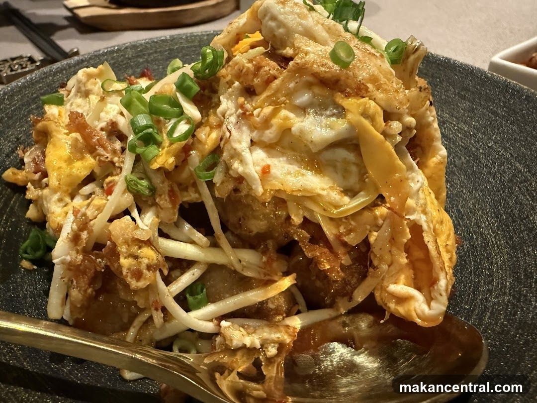 Fried Egg Dish with Scallions