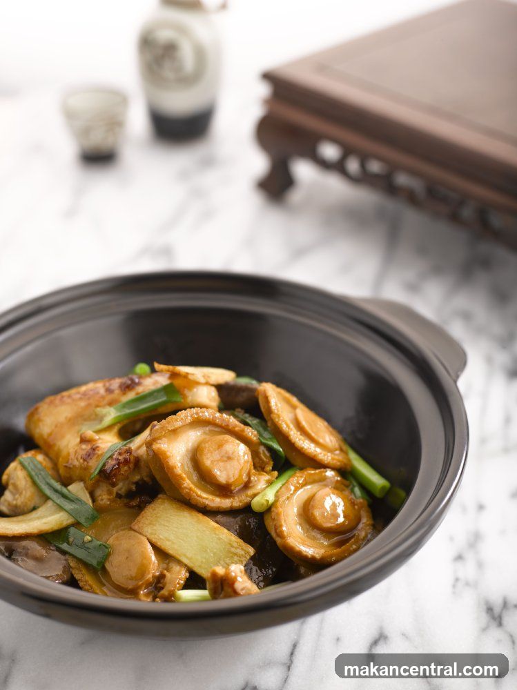 Braised Abalone Dish
