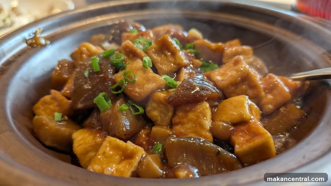 Tofu and Eggplant Dish