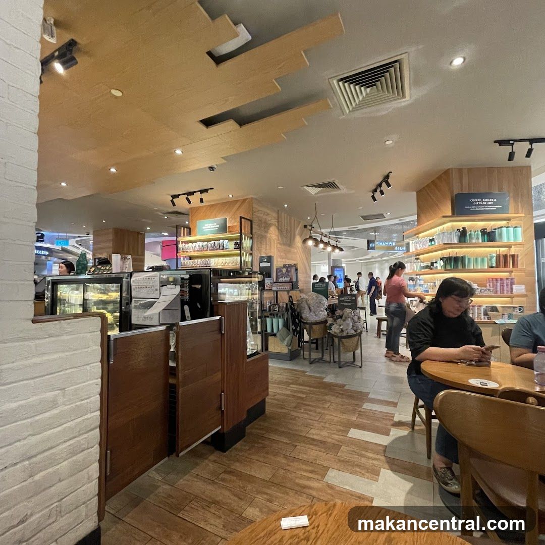 Interior of a coffee shop