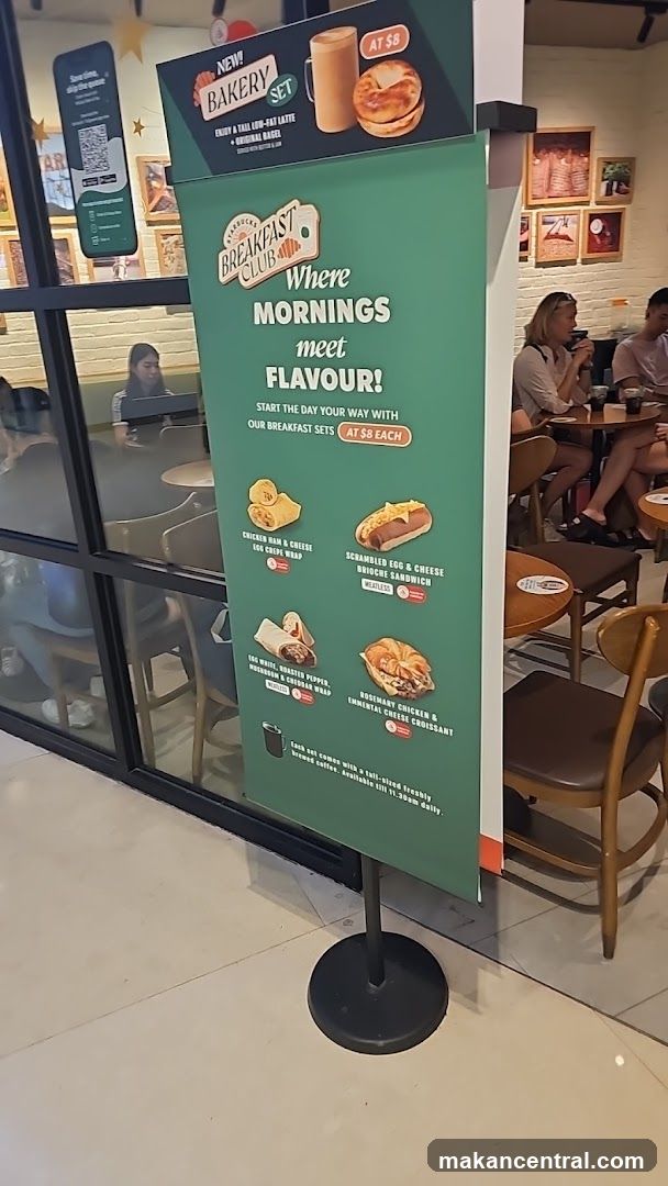 Breakfast Club Menu