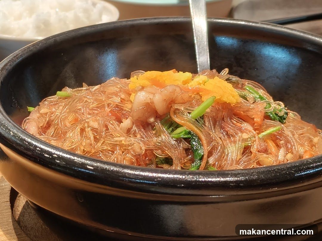 Japchae with Shrimp