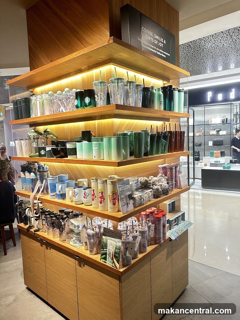 Starbucks Merchandise Display
