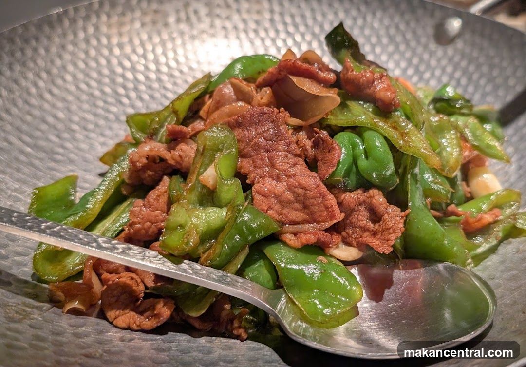 Beef and Green Pepper Stir-fry