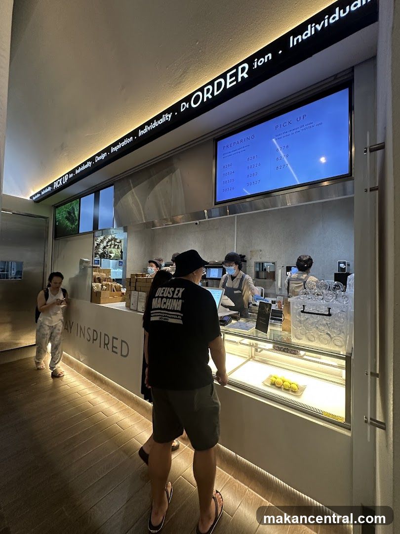 Order and Pick Up Screen