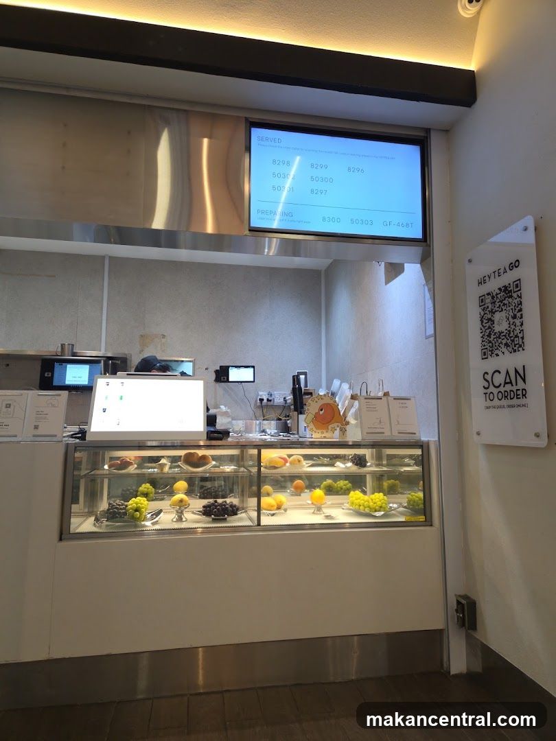 Order Status Display and Fruit Display