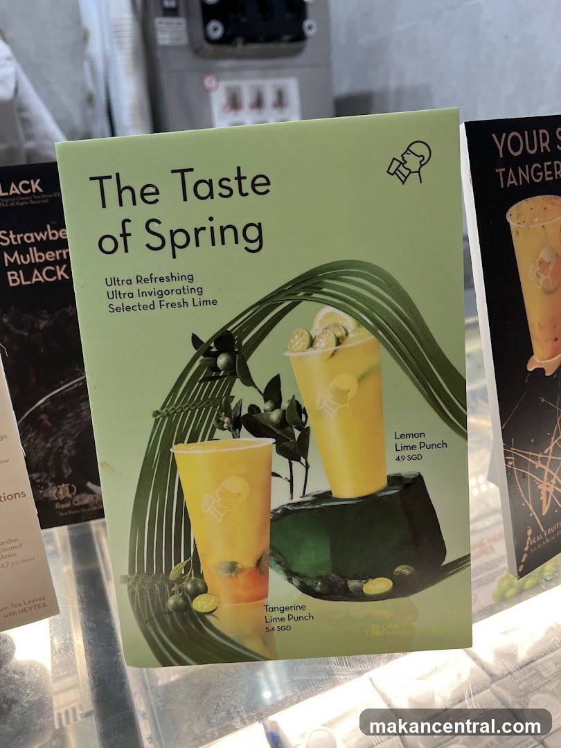 The Taste of Spring Menu