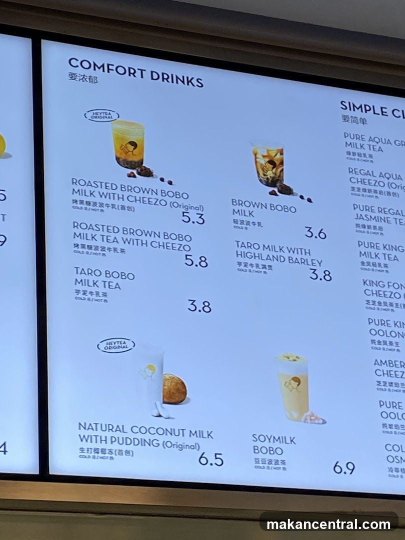 COMFORT DRINKS