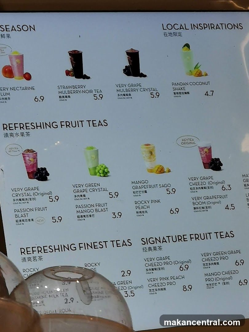 REFRESHING FRUIT TEAS