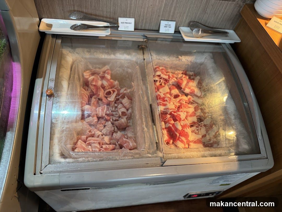 Frozen Meat Display