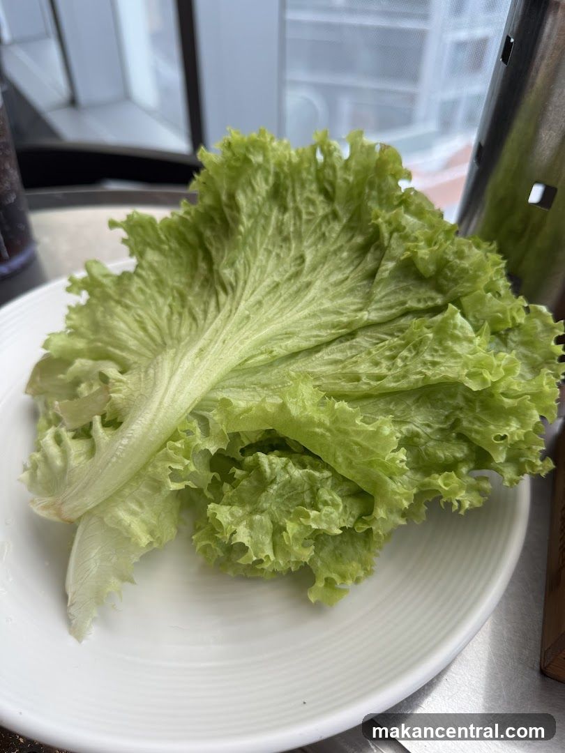 Lettuce on a Plate