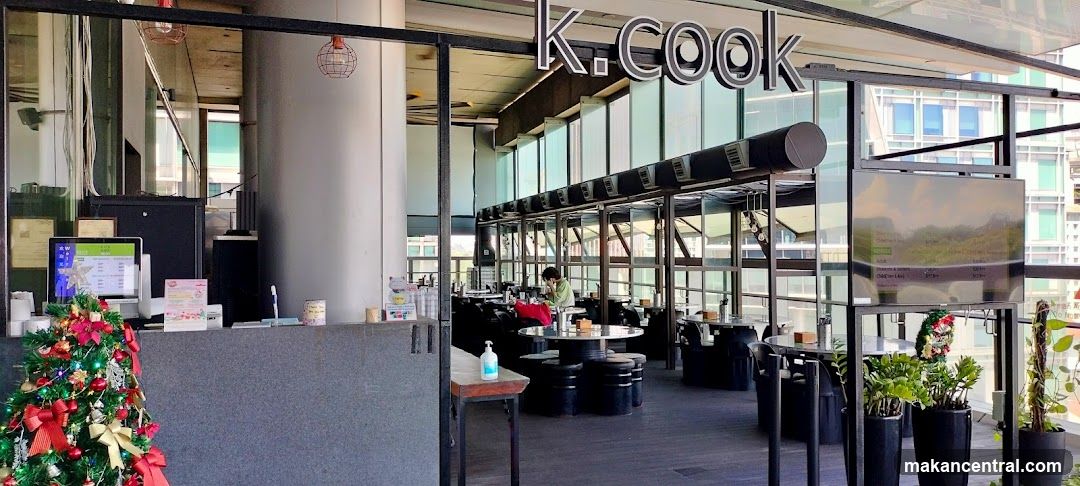 Restaurant Interior with "K.Cook" Signage