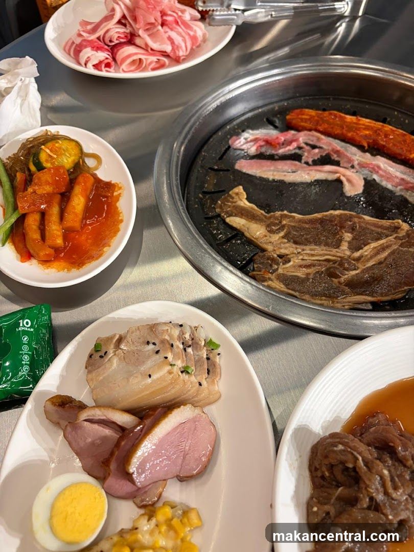 Korean BBQ Spread