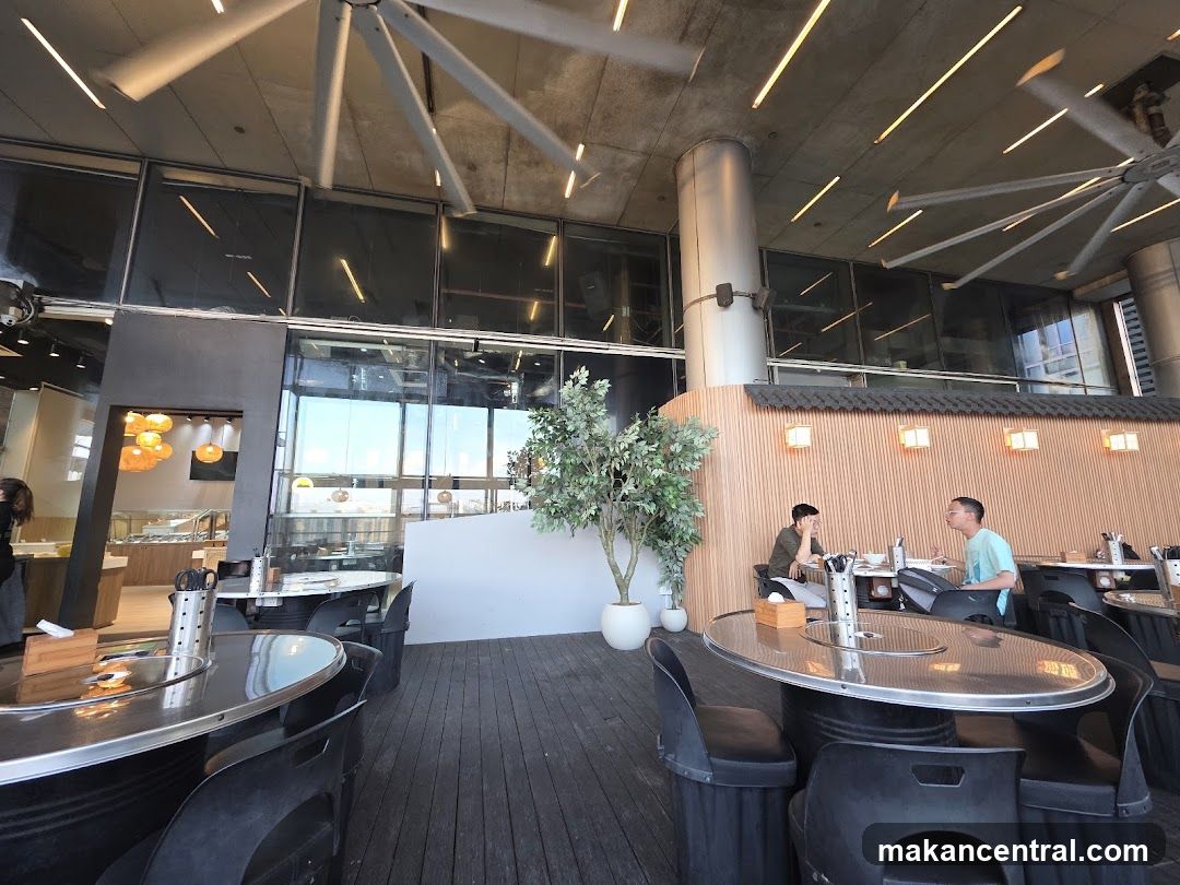 Restaurant Interior with Dining Tables