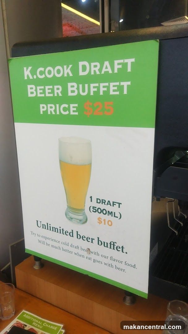 K.COOK DRAFT BEER BUFFET