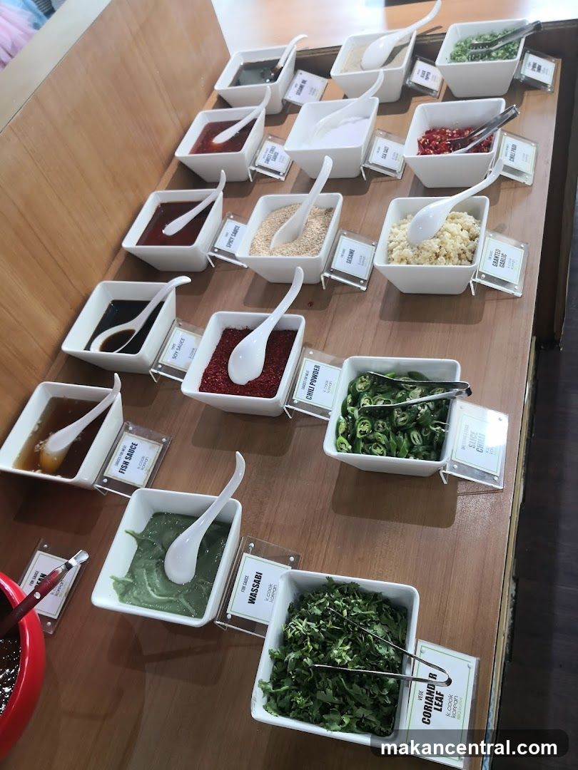 Condiment Bar