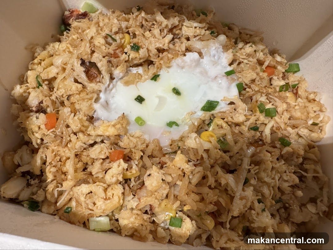 Crab Fried Rice with Egg