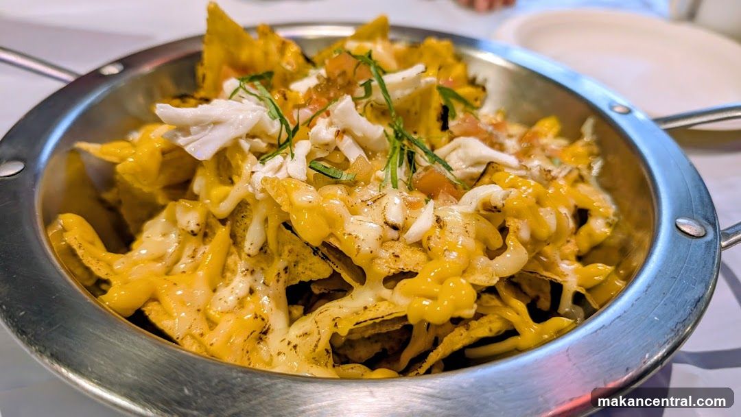 Nachos with Cheese and Toppings