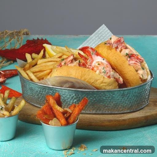 Lobster Rolls and Fries