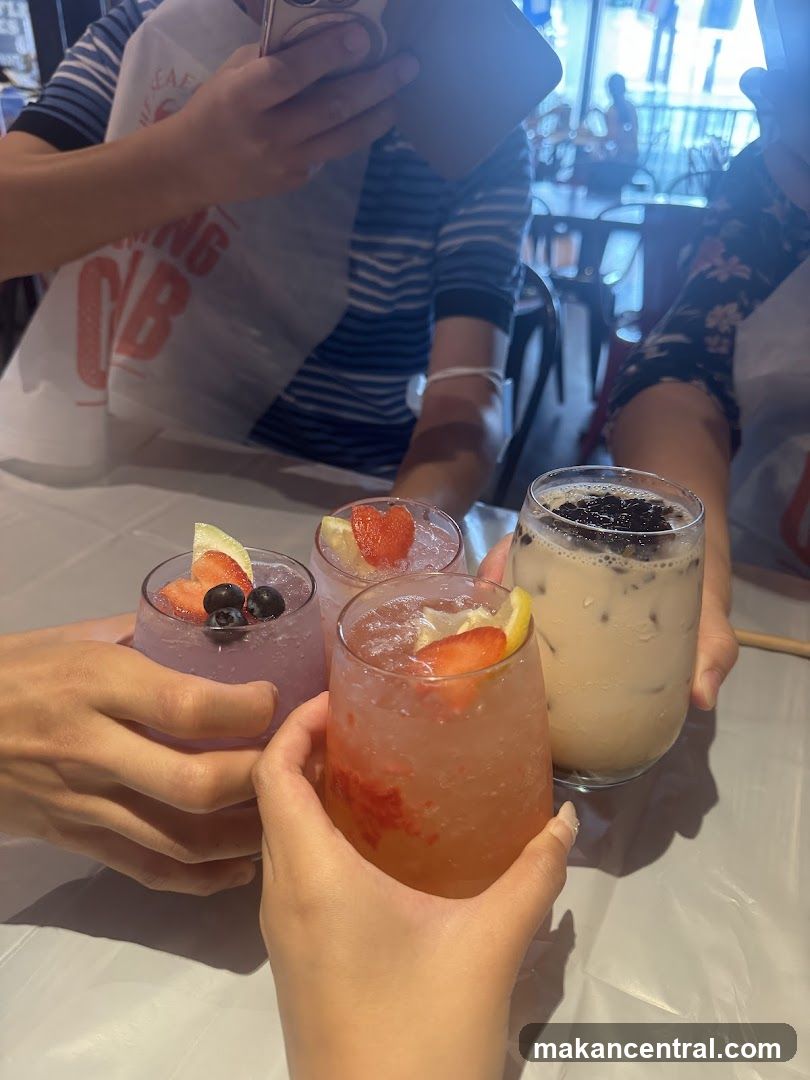 Friends Toasting Drinks