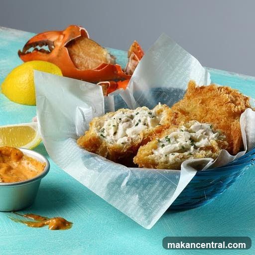 Crab Cakes with Lemon and Sauce