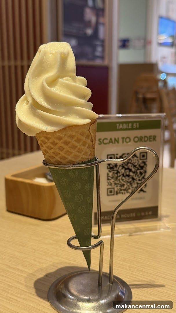 Soft Serve Ice Cream Cone