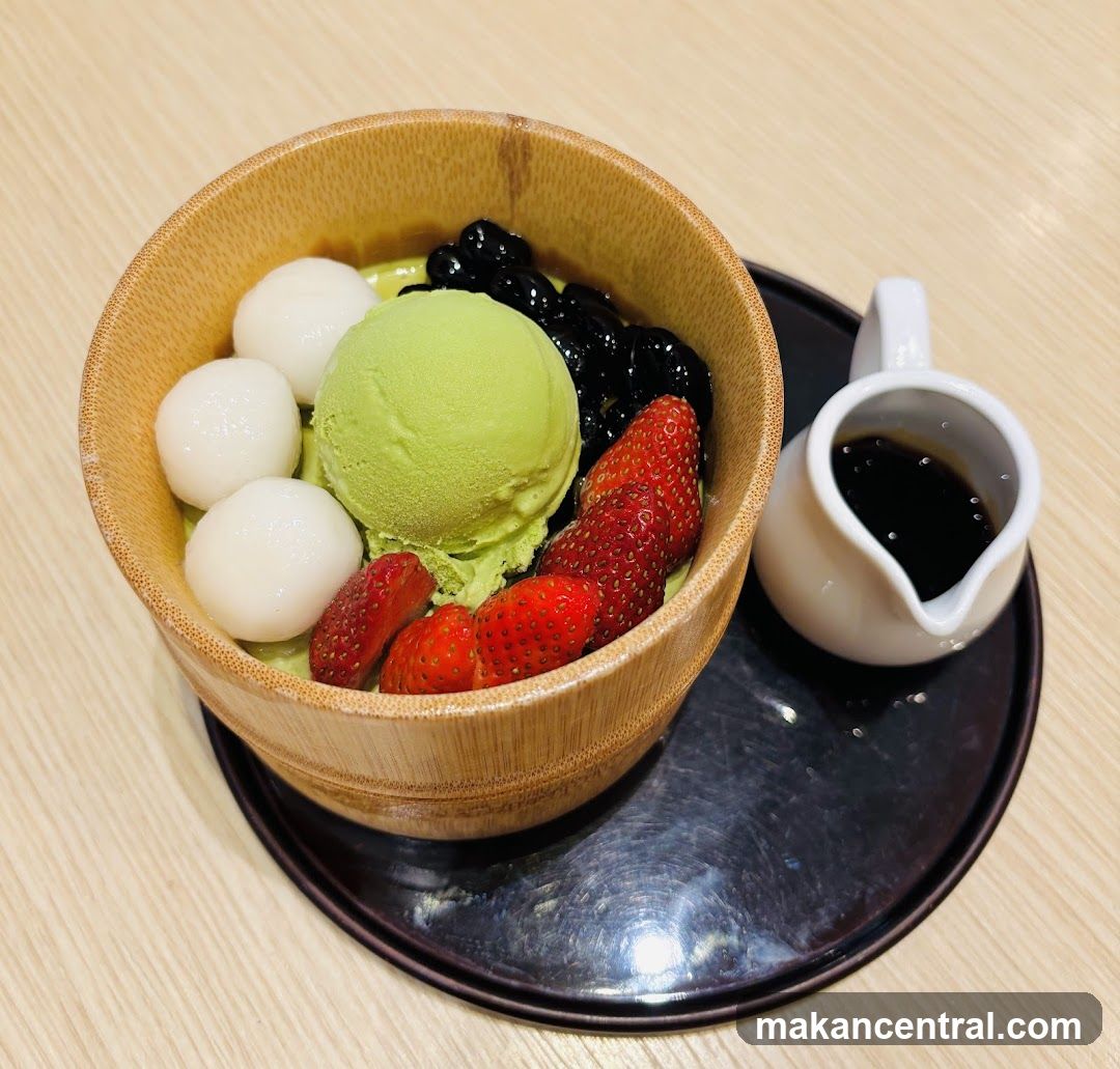 Matcha Ice Cream Dessert