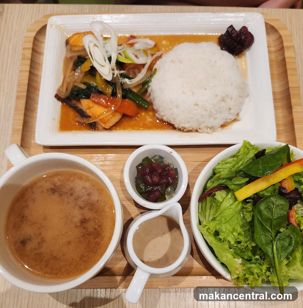 Salmon and Rice Set