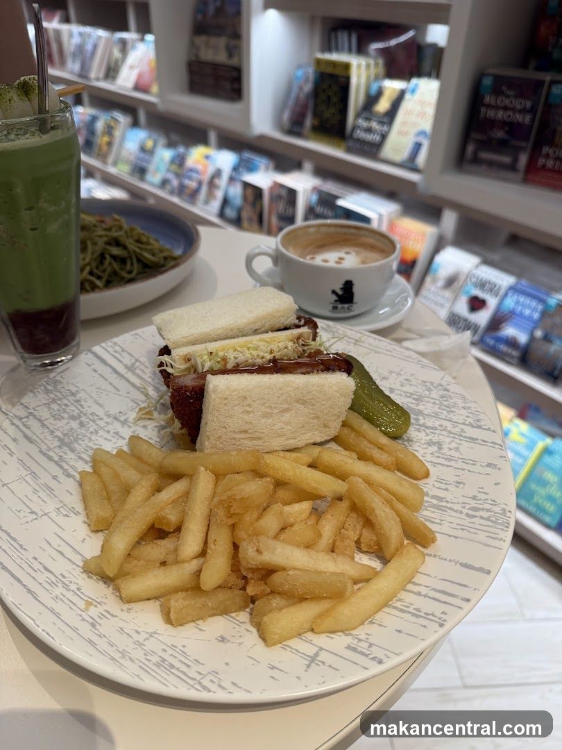 Cafe Food and Books