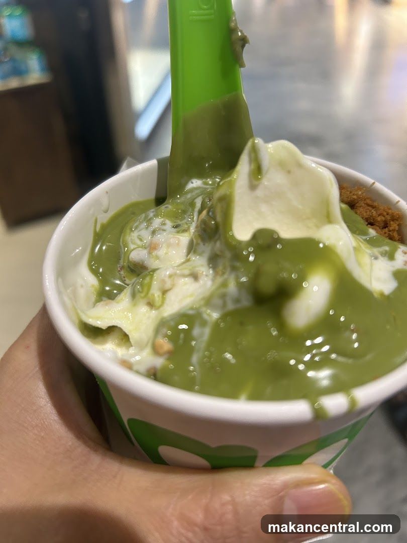 Matcha Soft Serve