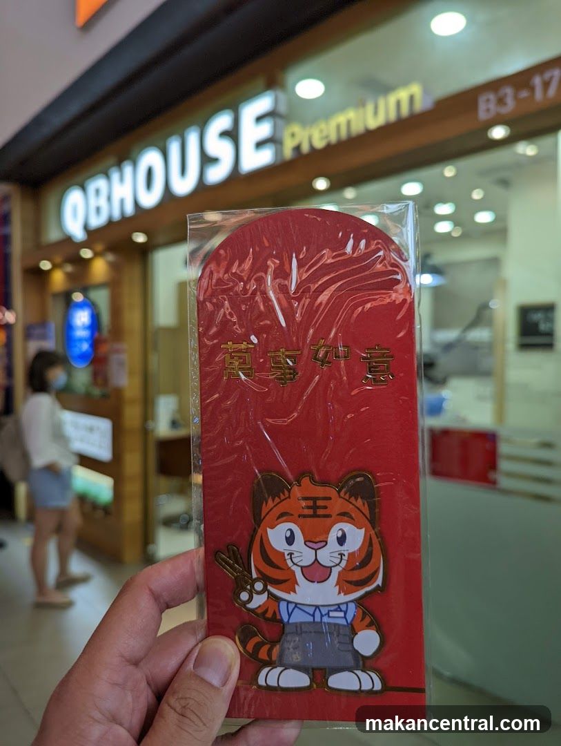 Red Packet with Tiger Design